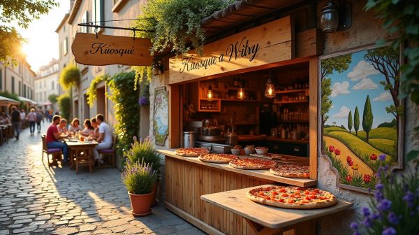 Savourez des pizzas artisanales au kiosque à witry-lès-reims